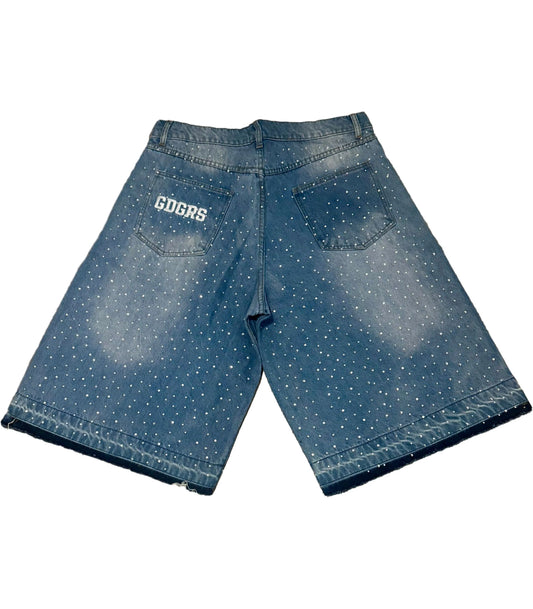 GDGRS DENIM JORTS GOALDIGGRS
