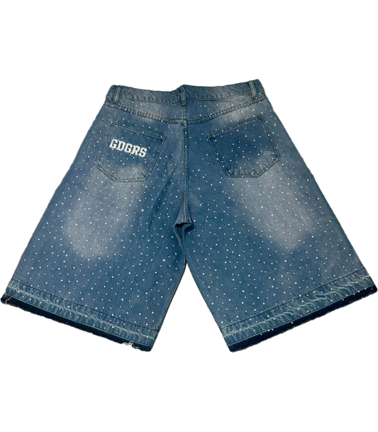 GDGRS DENIM JORTS GOALDIGGRS