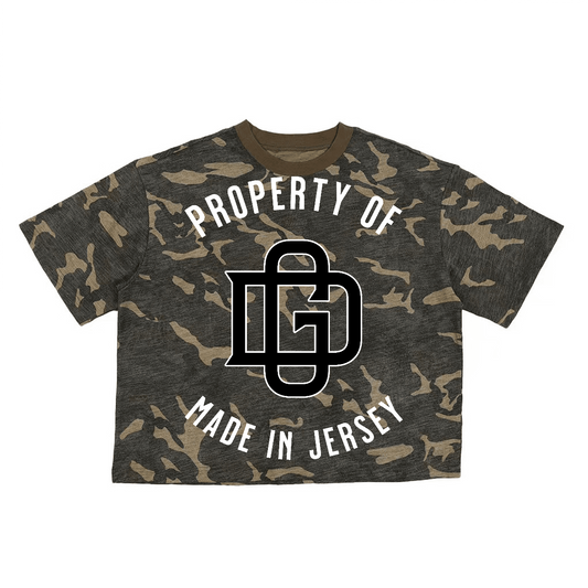 CAMO PROPERTY CROPPED TEE