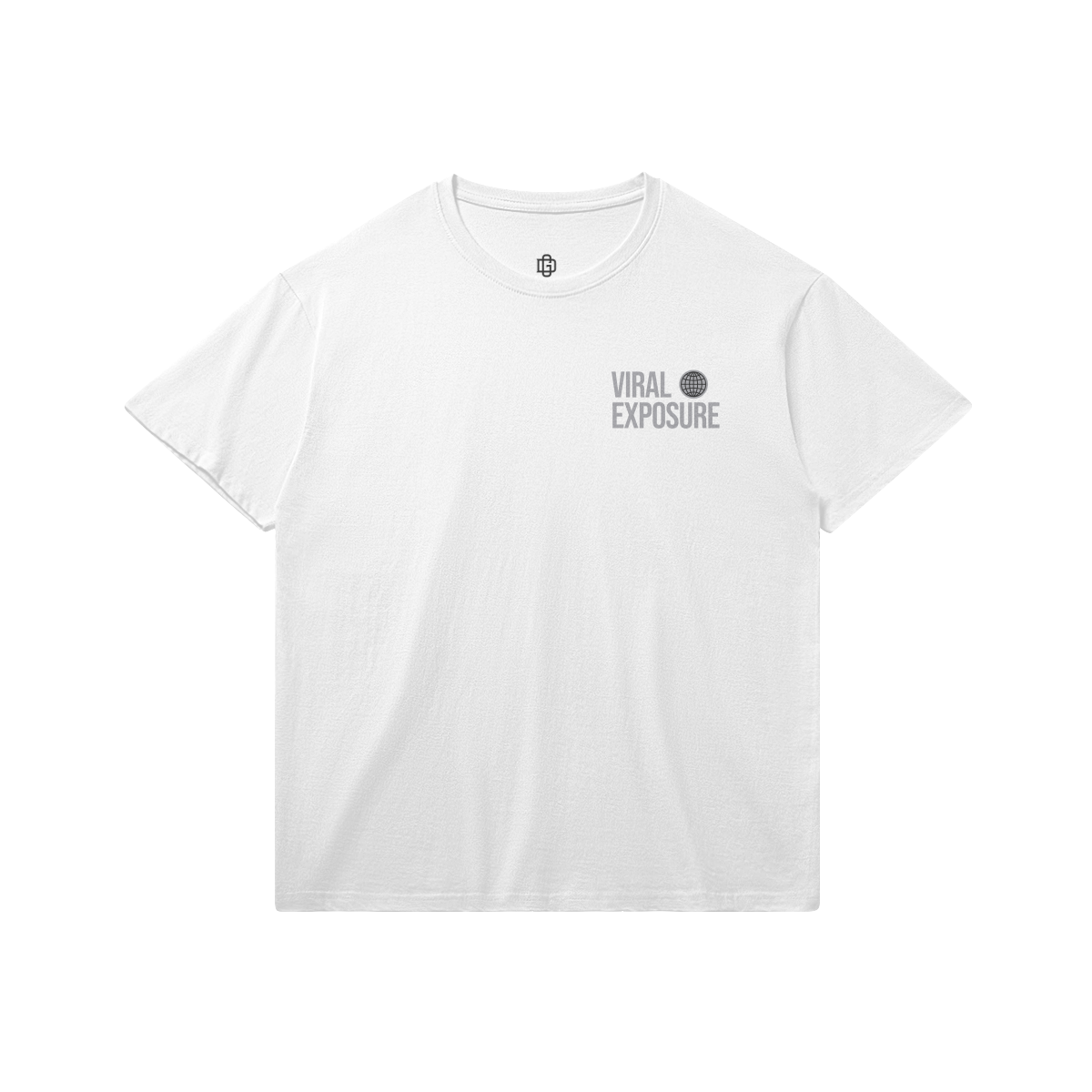 VIRAL EXPOSURE GREY LOGO TEE (PRE-ORDER)