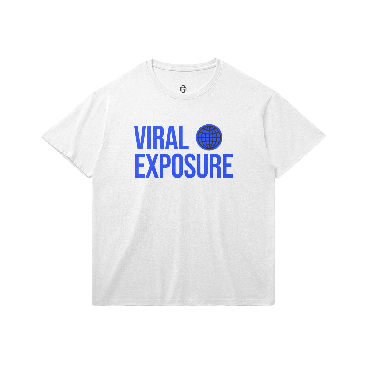 VIRAL EXPOSURE BIG BLUE LOGO TEE (PRE-ORDER)