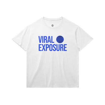 VIRAL EXPOSURE BIG BLUE LOGO TEE (PRE-ORDER)