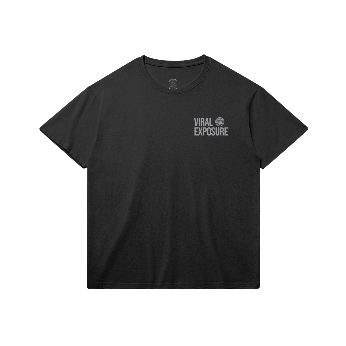 VIRAL EXPOSURE GREY LOGO TEE (PRE-ORDER)