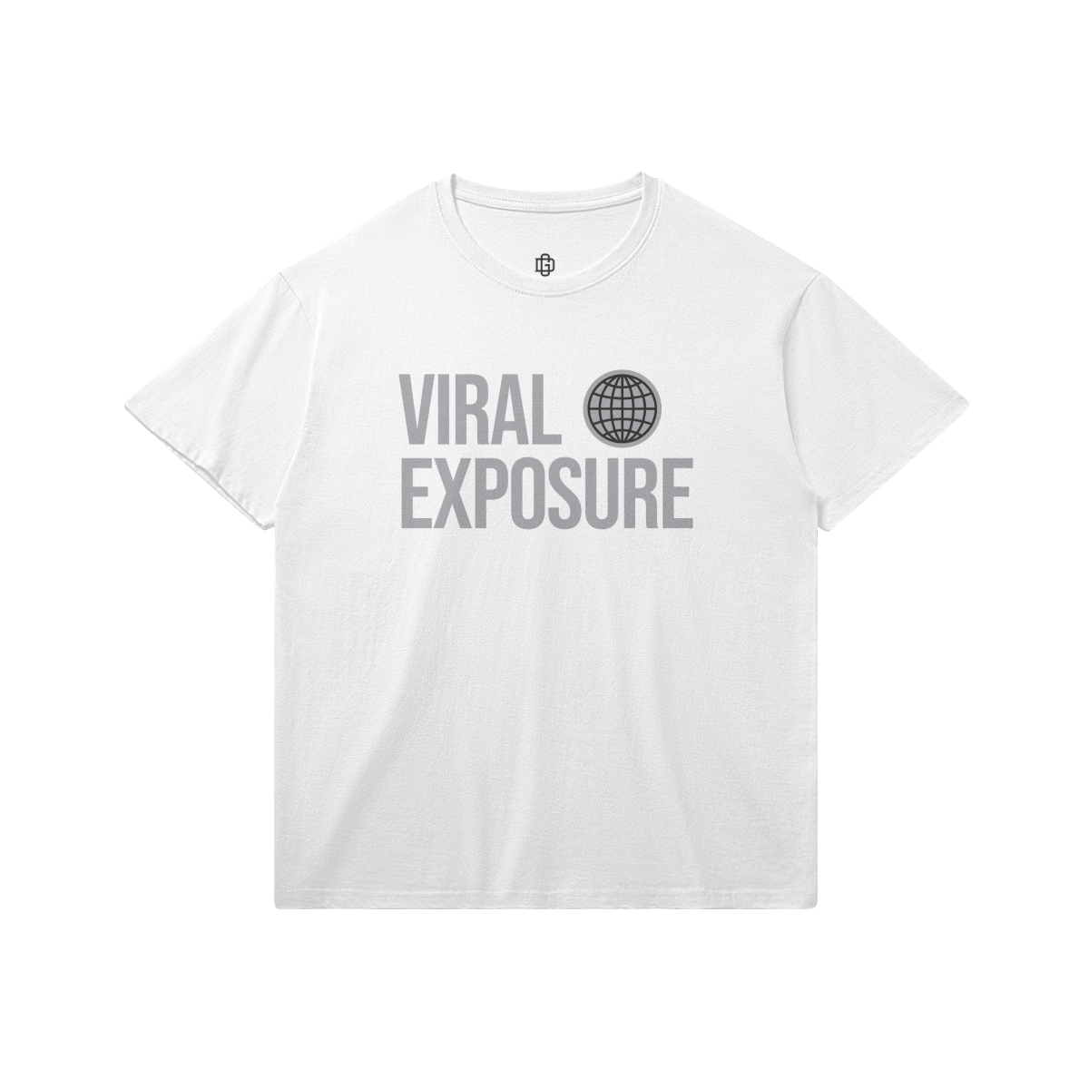 VIRAL EXPOSURE BIG GREY LOGO TEE (PRE-ORDER)