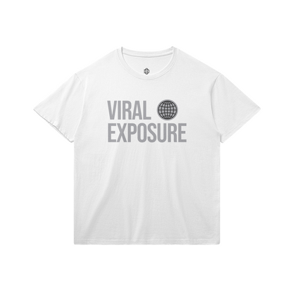 VIRAL EXPOSURE BIG GREY LOGO TEE (PRE-ORDER)