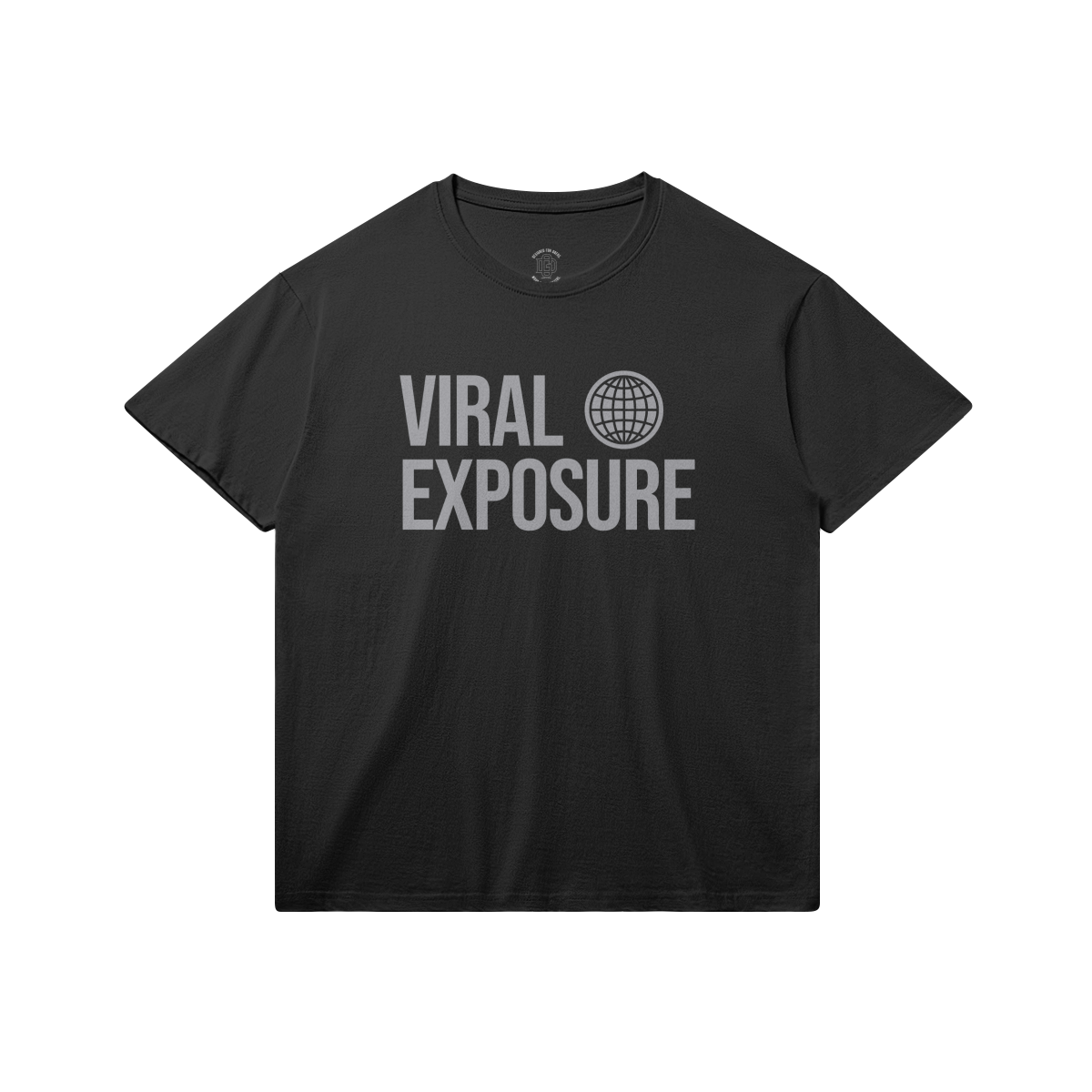 VIRAL EXPOSURE BIG GREY LOGO TEE (PRE-ORDER)