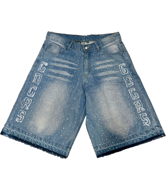 GDGRS DENIM JORTS