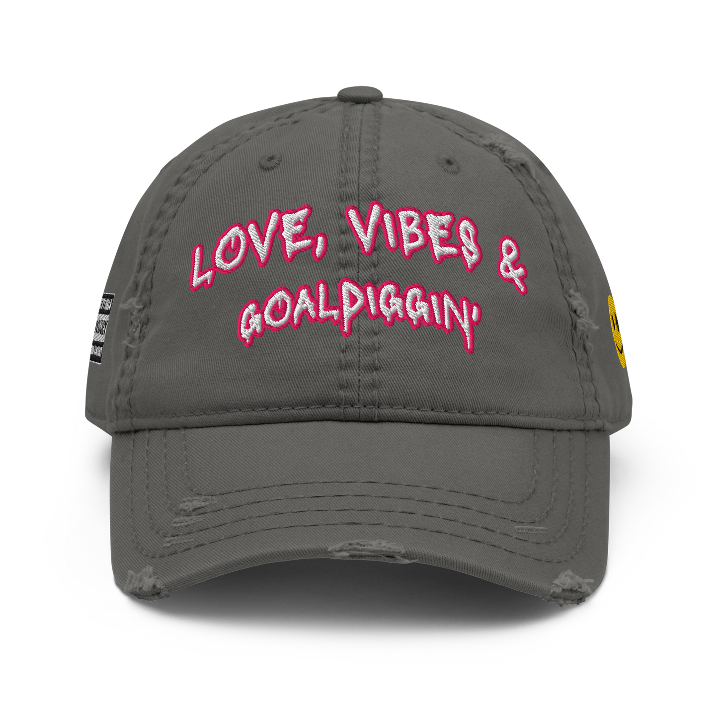 LOVE, VIBES & GOALDIGGIN' HAT (PRE-ORDER)