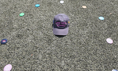 LOVE, VIBES & GOALDIGGIN' HAT (PRE-ORDER)