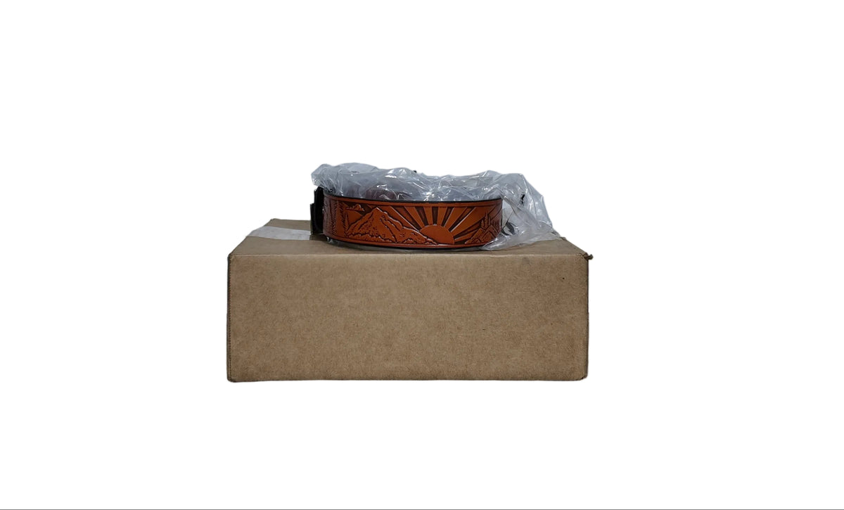 NIKE BABY TEETH ARCHIVAL PREMIUM BELT (BROWN)