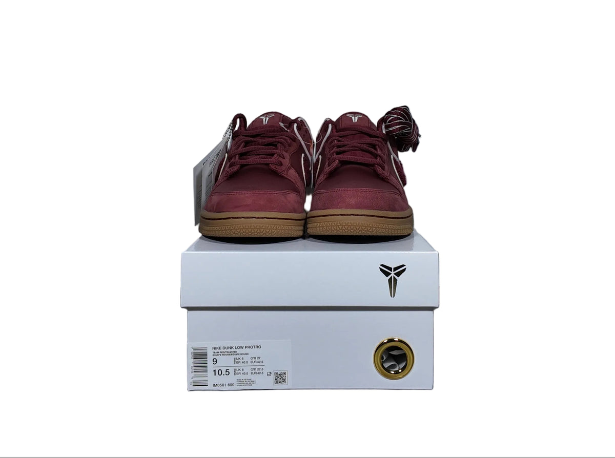 NIKE DUNK LOW PROTRO KOBE BRYANT LOWER MERION AWAY SIZE 9 MENS