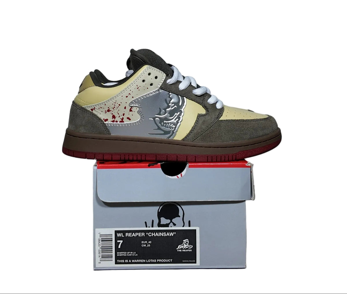 WARREN LOTAS WL REAPER CHAINSAW SIZE 7 MENS