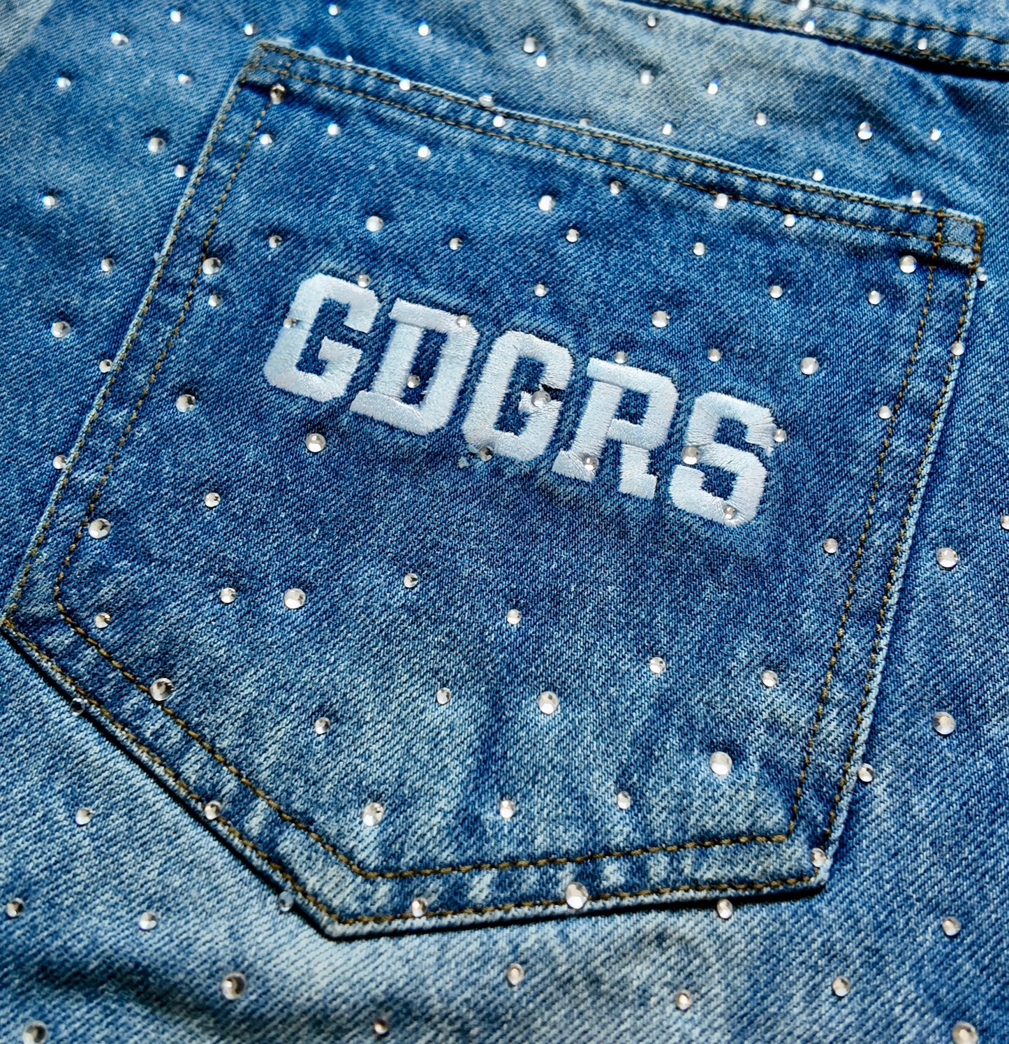 GDGRS DENIM JORTS