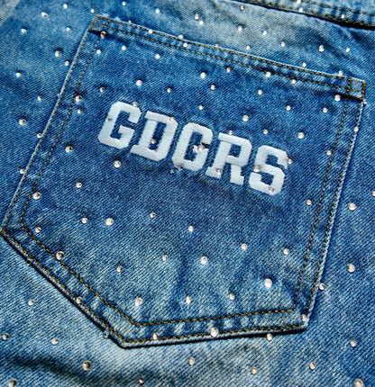 GDGRS DENIM JORTS