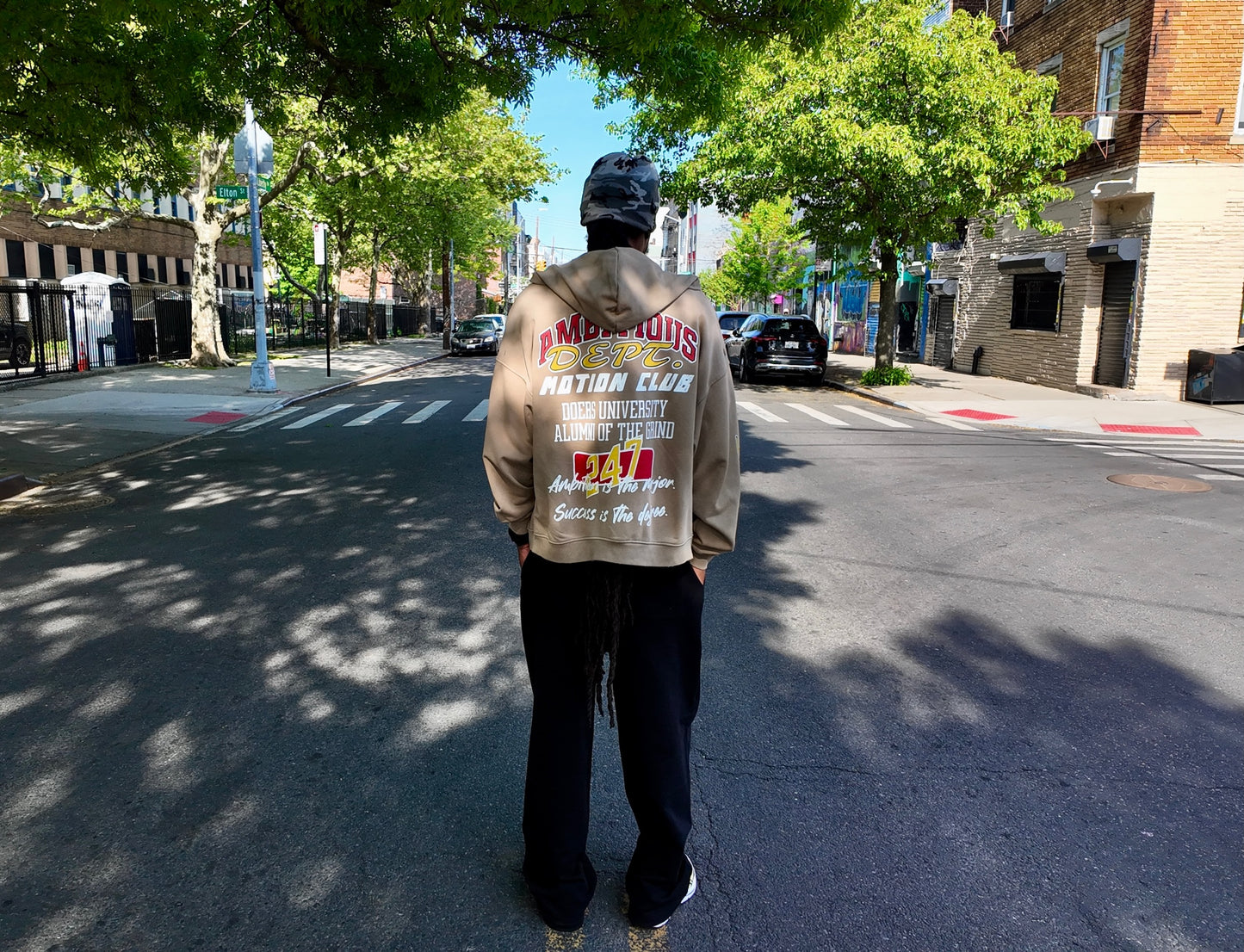 AMBITIOUS HOODIE (CAMEL)