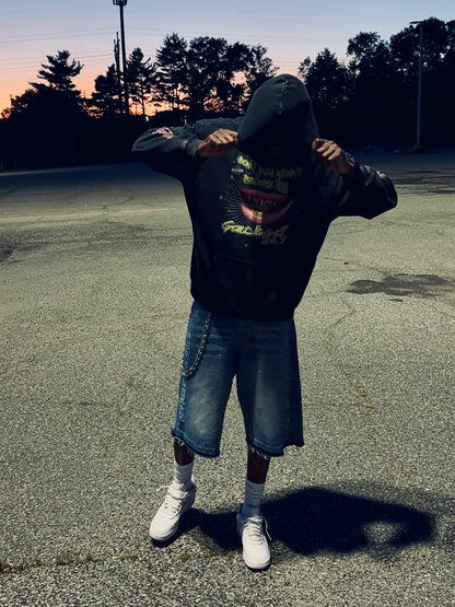 GDGRS DENIM JORTS