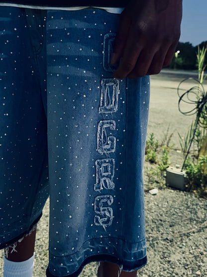 GDGRS DENIM JORTS