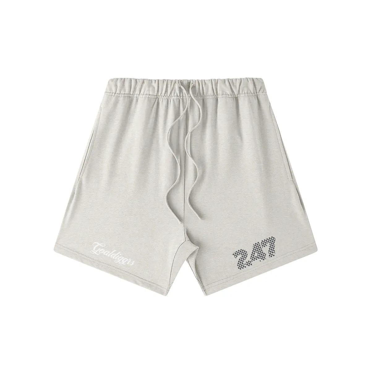 GOALDIGGRS 247 SHORTS GREY GOALDIGGRS